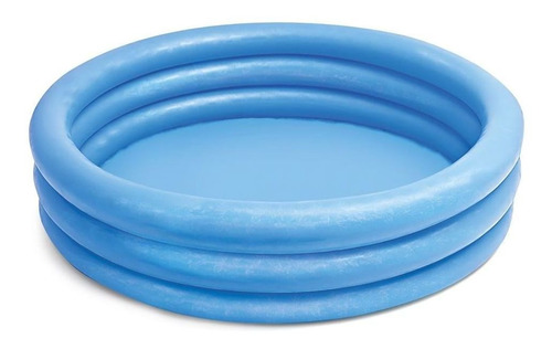 Pileta inflable redonda Intex Crystal Blue 59416 de 114cm x 25cm 156L azul