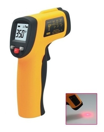 Termómetro Digital Infrarrojo Laser 380° °c/°f