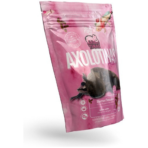 Petmmal Axolotinas 120g (pack 2pzas) Alimento Ajolote Adulto