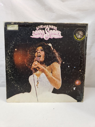 Donna Summer-live And More Vinilo Acetato 