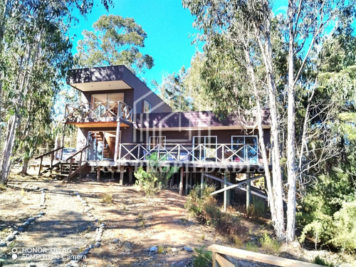 En Venta! Bella Parcela Con Casa Camino A Tunquen 3d, 2b