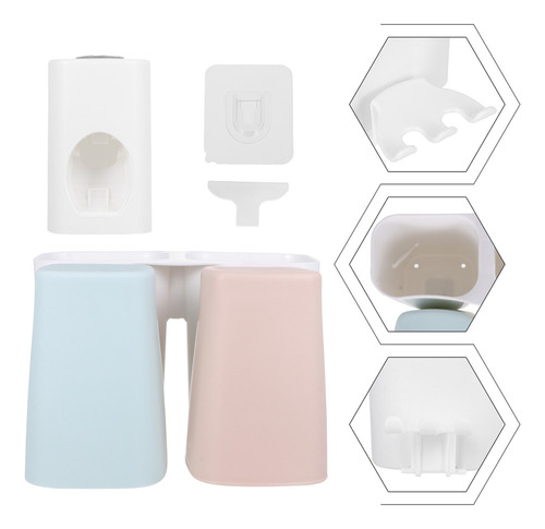 Soporte Para Cepillos De Dientes Para Colgar En La Pared