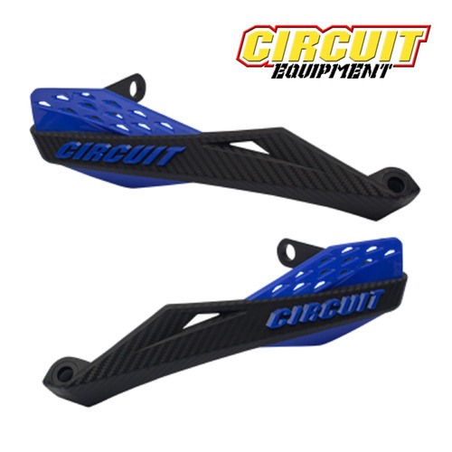 Cubre Manos Circuit Protector Fenix Carbono Azul Ryd Motos