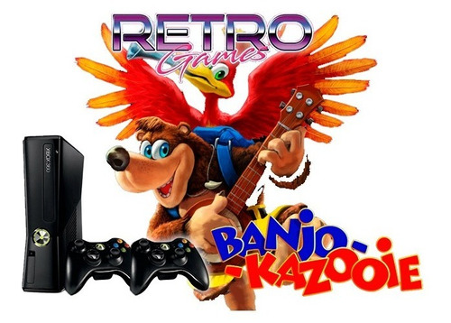 Xbox360 250gb De Juegos Banjo Kazooie Retrogames Rtrmx
