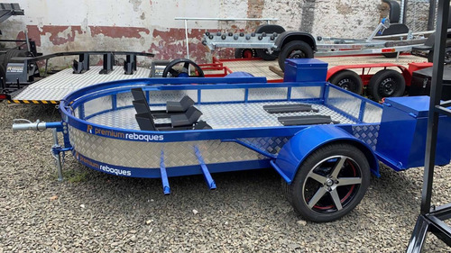 Imagem 3 de 3 de Reboque Basculante Para 3 Motos Ou Mini Buggy