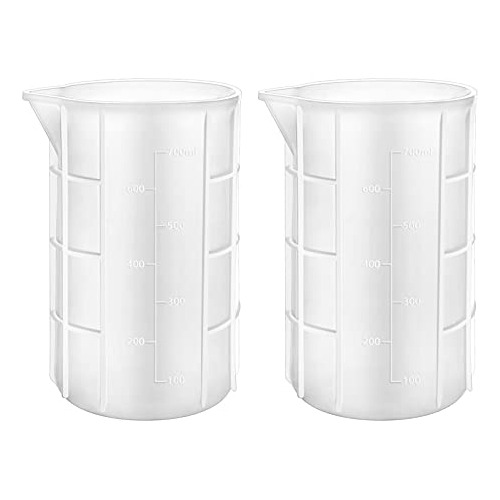 Tazas Medidoras De Silicona Extragrandes De 700 Ml, Taz...