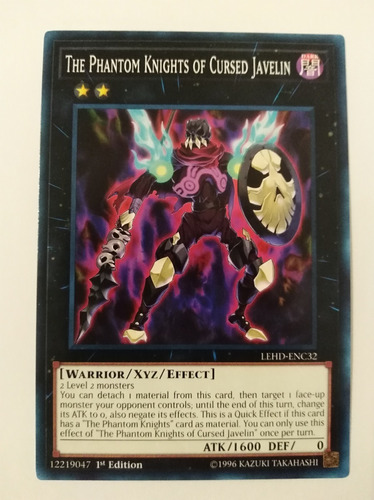 The Phantom Knights Of Cursed Javelin - Common      Lehd C