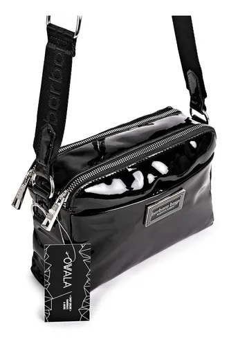 Bandolera charol sales