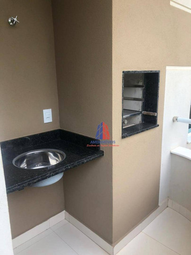 Apartamento Com 2 Dormitórios À Venda, 81 M² Por R$ 360.000,00 - Vila Santa Maria - Americana/sp - Ap1548