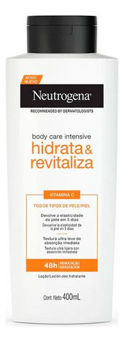 Crema Neutrogena Body Hidrata Y Revita 400 Ml