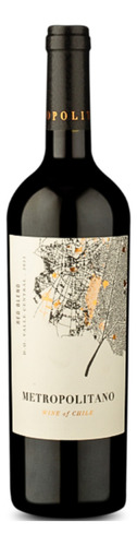 Vinho Chileno Metropolitano Red Blend 750ml Tinto