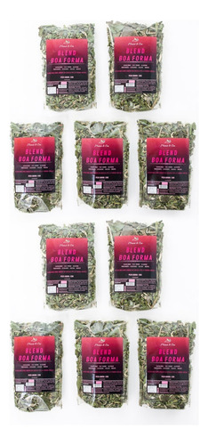 Chá Blend Boa Forma 120g Kit Com 10 Blend