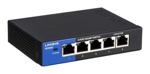 Switch Ethernet Gigabit De 5 Puertos Linksys Se3005