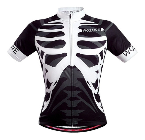 Tricota Polera Ciclismo Wosawe Poliester Masculina