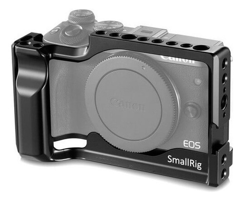 Gaiola Cage 2130 Para Canon Eos M3 E M6 Cor Preto