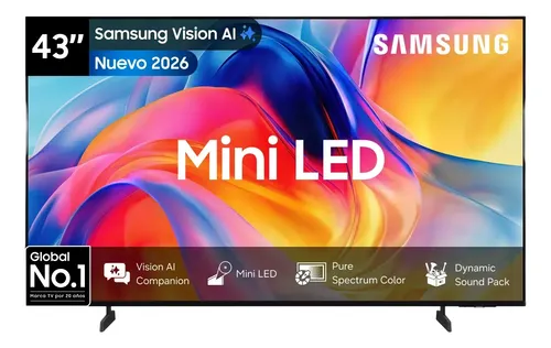 43 Mini Led M70H 4K Samsung Vision Ai Smart Tv (2026)