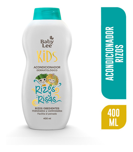 Baby Lee Acondicionador Rizos Y Risas Frasco 400 Ml