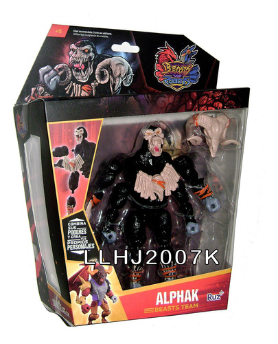 Lote Qimerus & Alphak Serie Beast Vs Robots Ruz Baf (Usado)