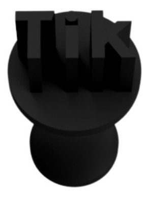 Imagem 4 de 10 de Kit Carimbo Marcador Tiktok+logo Brigadeiro Confeitaria