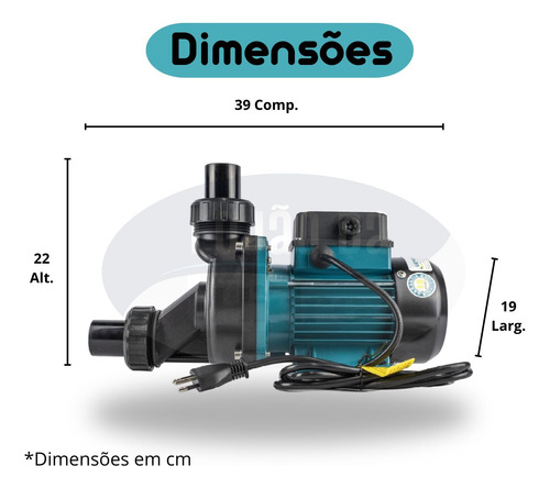 Motor Lepono 0.5cv 220v Para Hidromassagem Bomba 1/2cv