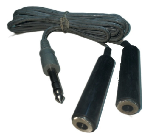 Cable 2 Plug 1/4 Hembra A Plug 1/4