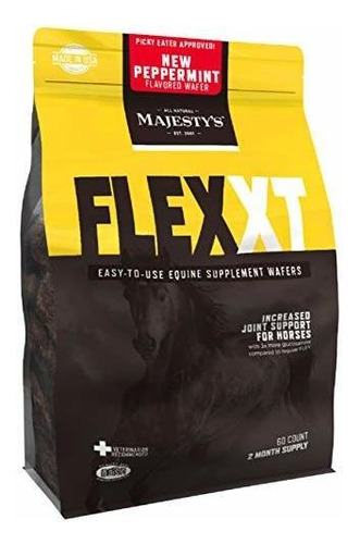 Majestad Flex Xt Menta Obleas - Aumento De Caballos / Hip Eq