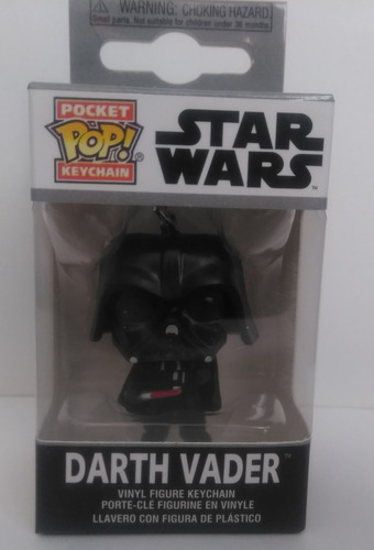 Star Wars Pocket Pop Keychain Funko 3 Figuras Darth Vader (Usado)