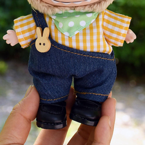 Camiseta Y Mamelucos De Muñeco De Peluche, Ropa Para 5 Uds.