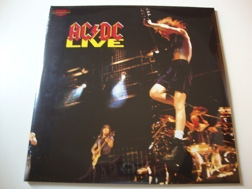 Lp Duplo Ac/DC Live Edición Especial Coleccionista 180 g
