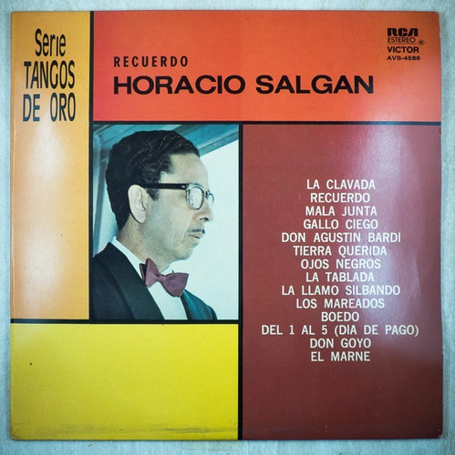 Imagen 1 de 1 de Vinilo Horacio Salgan Recuerdo Nuevo
