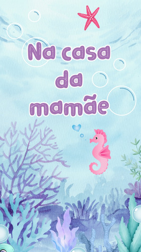 Convite Animado Fundo Do Mar Convite Virtual Fundo Do Mar