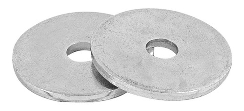 Bolsa Con 1 Kg De Arandelas Planas De 1/8 De Acero Fiero
