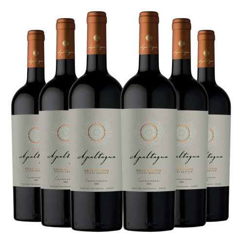6 Vinos Apaltagua Gran Reserva Carmenere