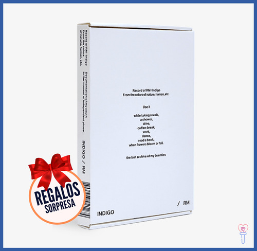 Rm ( Bts ) Album Indigo Original Book Edition + Regalos