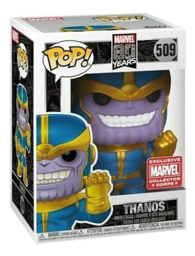 Funko Pop - Pop! Marvel - 80 Years - Thanos No. 509