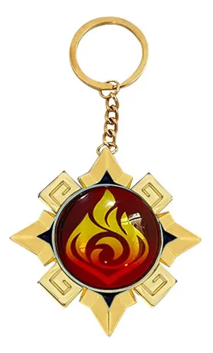 comprar Llavero Visión Elemental Pyro Natlan | Genshin Impact