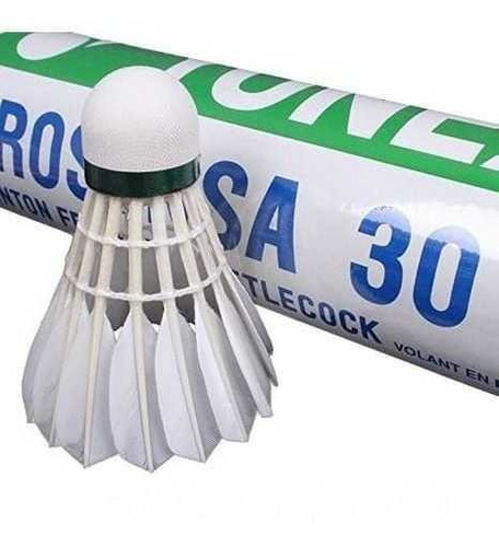 Imagem 1 de 1 de Peteca De Pena Badminton Yonex Aerosensa 30
