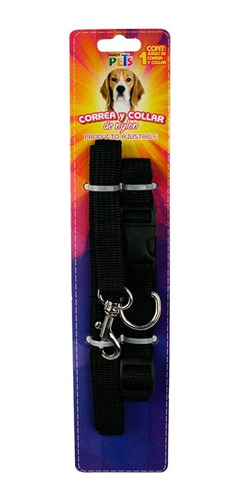 Correa Collar Para Mascotas Varios Colores Grande