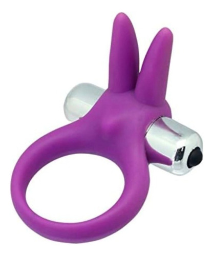 Anillo Estimulador Torito Vibrador Inalámbrico Sex Toys Color Violeta