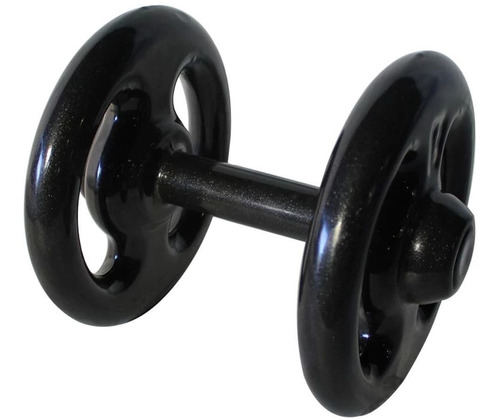 Dumbbell Emborrachado Treinamento Funcional Academia 10kg