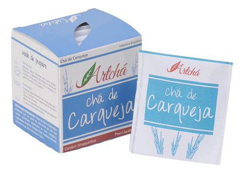 Chá Carqueja Caixa C/10 Sachês 10gr - Artchá