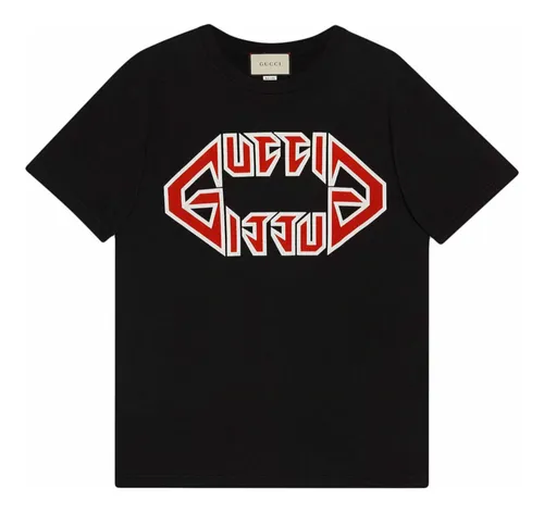 Playera gucci negra original sale
