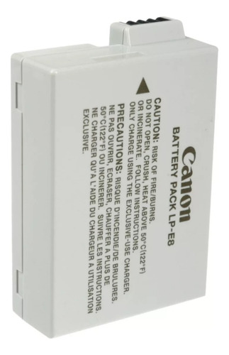 Bateria Canon Lp-e8 T2i, T3i, T4i, T5i Original