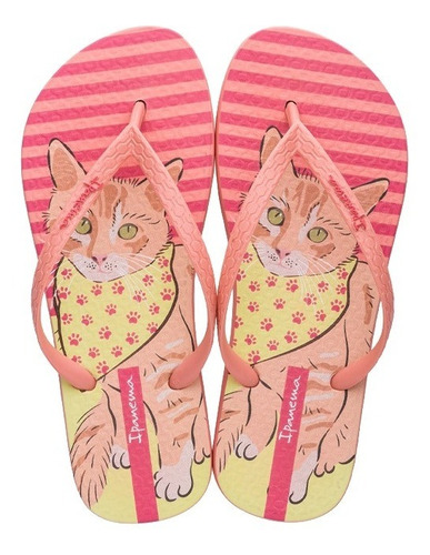 Ojotas Ipanema Nena Estampadas Gatito Pañuelo Pets Kids