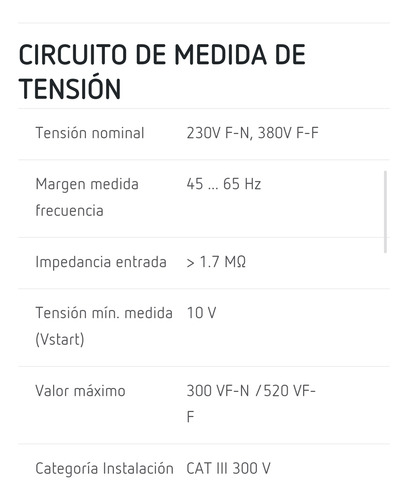 Analizador De Red Circutor C11 Rs485