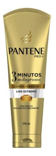 Pantene 3 Minutos Liso Extremo Condicionador 170ml