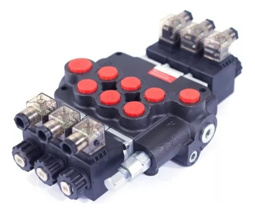 Comando Hidráulico Elétrico - 3 Vias - 80 Litros - 24 Volts