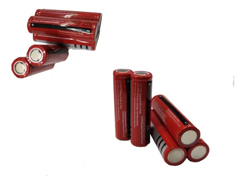 Pack 15 Baterías Recargables Modelo 18650 Linterna Led