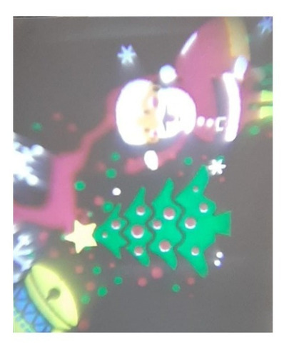 Proyector De Luces Led Colores Navidad Y Halloween, Discos
