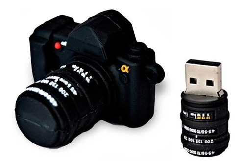 Memoria Usb Cámara 32 Gb Negro